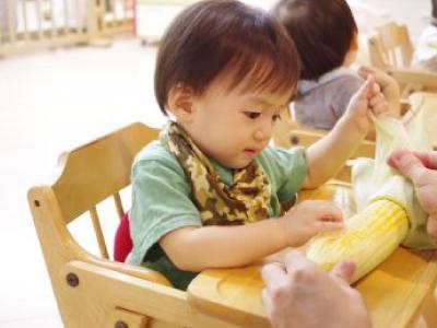 食への意欲がふくらむ五感体験を大切にしています！