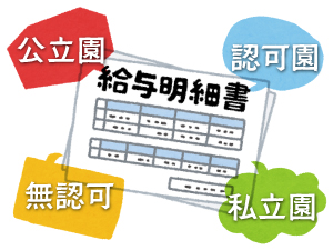 保育園の種類と給与